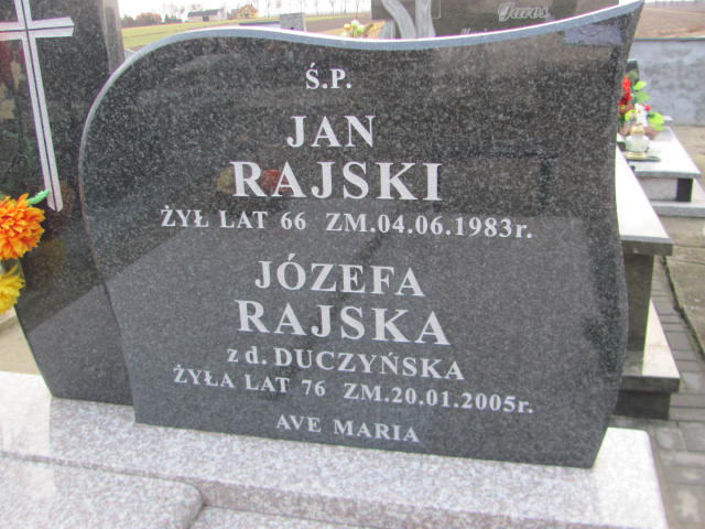 Jan Rajski Tum - Grobonet - Wyszukiwarka osób pochowanych