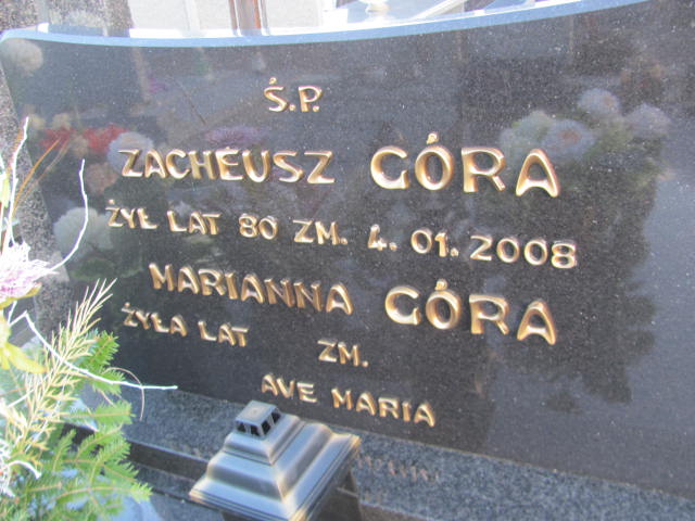 ZACHEUSZ Góra Tum - Grobonet - Wyszukiwarka osób pochowanych