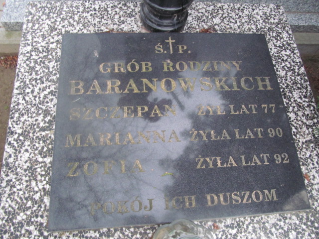 Zofia Baranowska Tum - Grobonet - Wyszukiwarka osób pochowanych