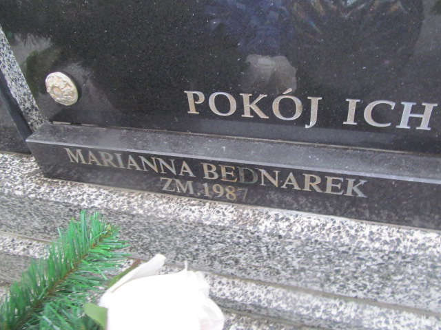 Grób Marianna Bednarek