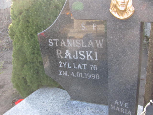 Stanisław Rajski 1920 Tum - Grobonet - Wyszukiwarka osób pochowanych